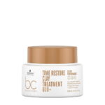 SCHWARZKOPF BC BONACURE TIME RESTORE CLAY TREATMENT Q10+ 200ML - MATURE HAIR MASK