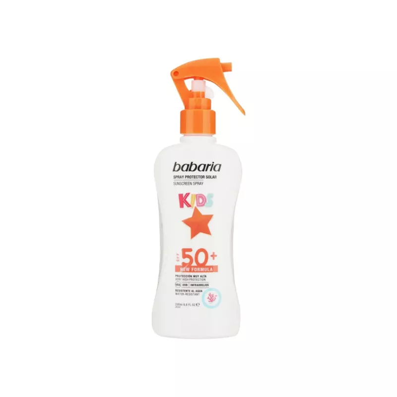 Babaria Protector Facial, Kids Spray FPS50 -200 gr