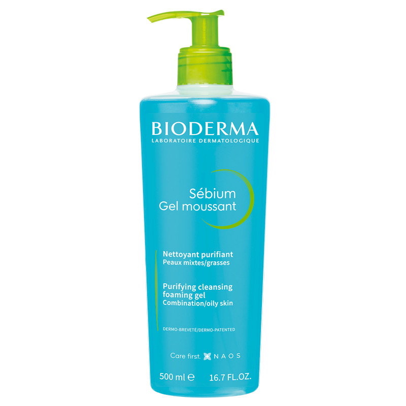 BIODERMA SEBIUM PUIRIFYING CLEANSING FOAMING GEL 500ml