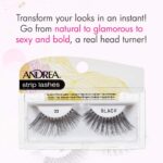 Andrea False Lashes Style 23 - Black - Image 2