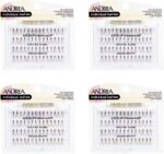 Andrea Knotted Flares False Lashes Medium - Brown