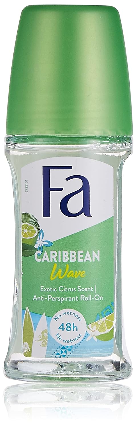 Fa Caribbean Wave Lemon Exotic Fresh Roll On 50 ml