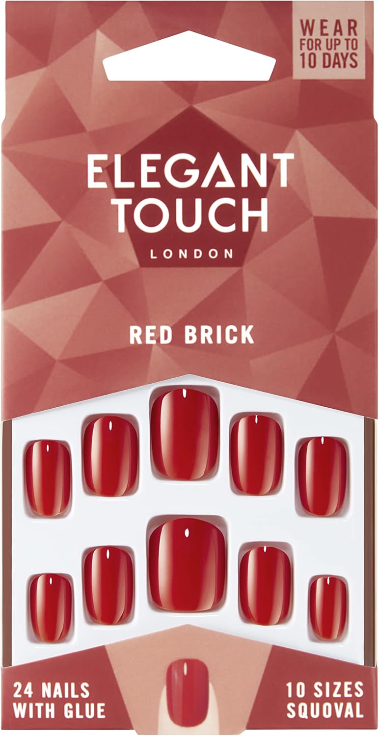 Elegant Touch Core Colour Nails Red Brick