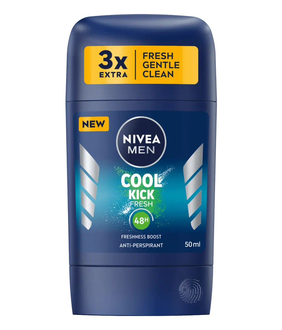 NIVEA MEN COOL KICK FRESH ANTI-PERSPIRANT STICK 50ML