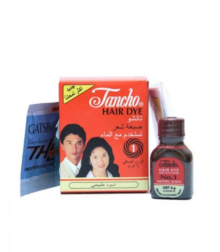 SRvE0d5Vu3tChtOMCK8GuTgfUUBKgVNZpHi1vRzH Tancho Black Powder Hair Dye 6g - Image 1