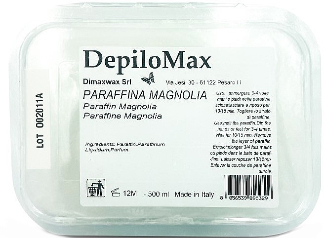 DimaxWax Depilation Magnolia Cosmetic Paraffin