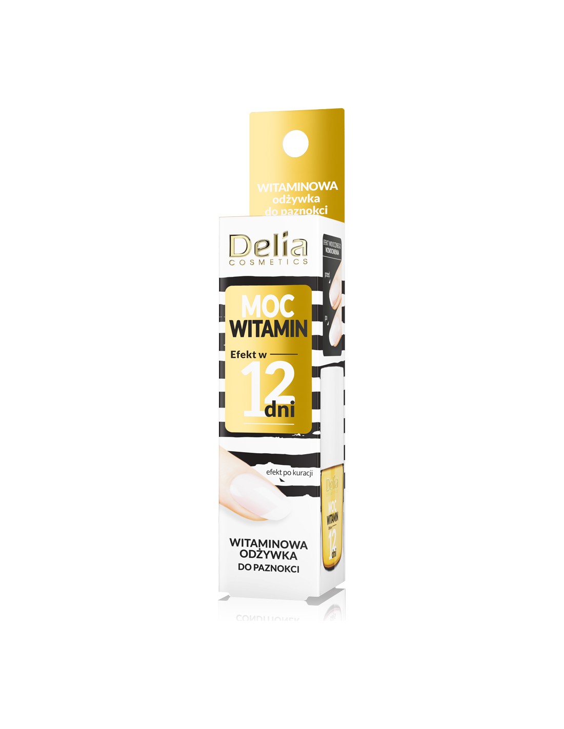 Delia Nail conditioner POWER OF VITAMINS, effect in 12 days, 11ml