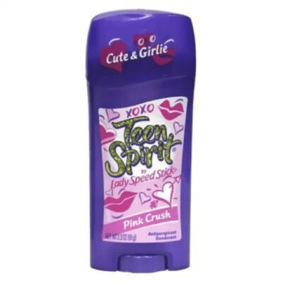 Lady Speed Stick Teen Spirit Anitperspirant Deodorant Pink Crush 65G