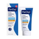 PanOxyl Maximum Strength Antimicrobial Acne Foaming Wash for Face Chest and Back with 10 Benzoyl Peroxide - Unscented - 5.5oz