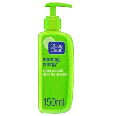Clean &amp Clear - Morning Energy Shine Control Daily Facial Wash Oil Free 150ml