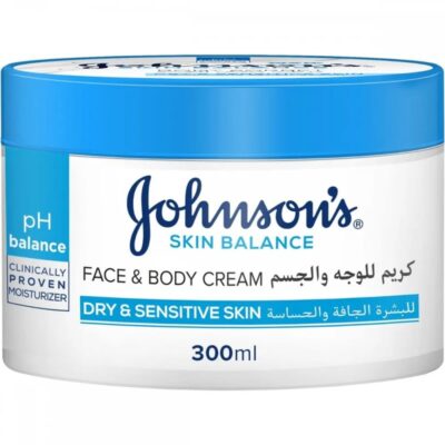 Johnson's Skin Balance Face and Body Cream 300ml -