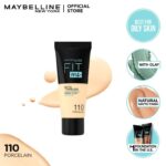 Maybelline - Fit Me Liquid Foundation Matte &amp Poreless - 110 Porcelain