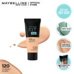 Maybelline - Fit Me Liquid Foundation Matte &amp Poreless - 120 Classic Ivory
