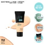 Maybelline - Fit Me Liquid Foundation Matte &amp Poreless - 112 Soft Beige