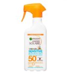 Protetor Solar Ambre Solaire Sensitive Advanced Kids SPF50 Spray 300ml