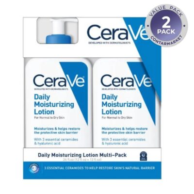 CeraVe Daily Moisturizing Lotion Normal to Dry Skin - 12 fl. oz. 2 pk.