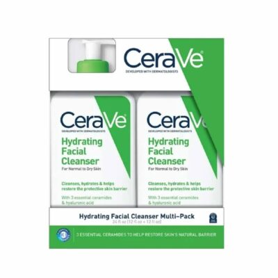 CeraVe Hydrating Facial Cleanser Normal to Dry Skin - 12 fl. oz. 2 pk.