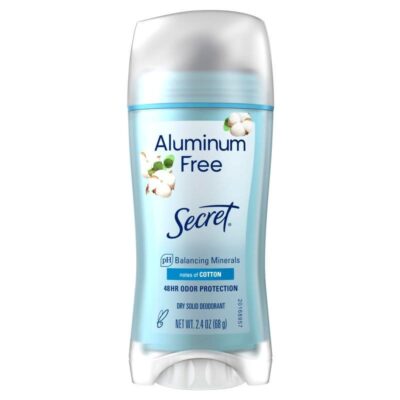 Secret Deodorant Aluminum Free for Women 48hr Odor Protecti