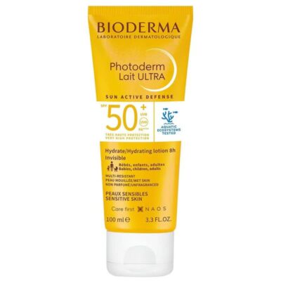 Bioderma Photoderm Ultra Hydrating SPF50 Lotion for Face and Body - 100ml (3.38fl oz)