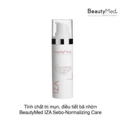 Tinh chất trị mụn điều tiết bã nhờn BeautyMed IZA Sebo-Normalizing Care d'Iris Zinc et Vitamin A Serum 30ml