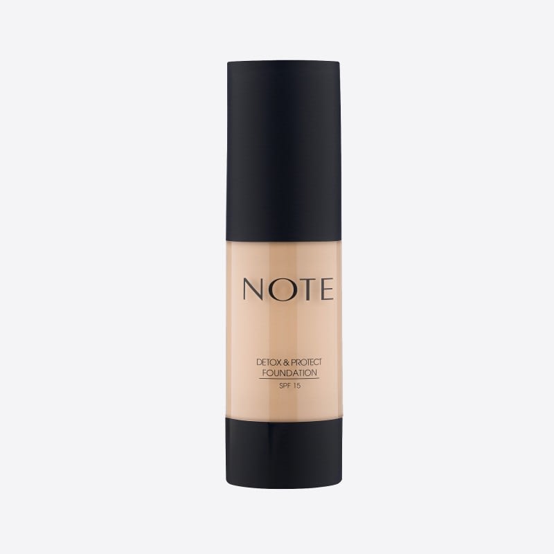 NOTE Detox & Protect Foundation 01 Beige Beauty Hub NOTE Detox & Protect Foundation 01 Beige Beauty Hub