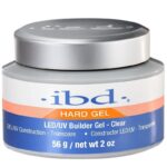 ibd Hard Gel LEDUV Builder Gel - Clear Strong Acrylic Fini