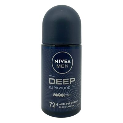 Nivea Men Deep Darkwood Black Carbon Roll On