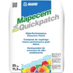 White Cap Mapei Mapecem Quickpatch Concrete Patch 25 lb. Bag