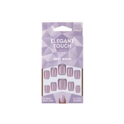 ELEGANT TOUCH ET COLOUR NAILS - MORE MAUVE