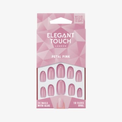 Elegant Touch Petal Pink Nails