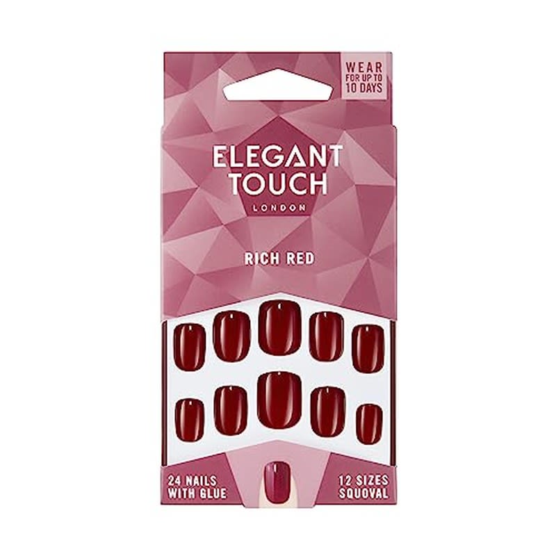 Elegant Touch Core Colour Nails Rich Red Elegant Touch Core Colour Nails Rich Red