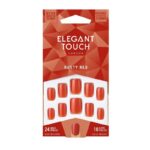 Elegant Touch Rusty Red Nails