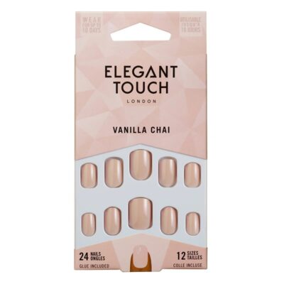 Elegant Touch Uñas Postizas Color Vanilla Chai