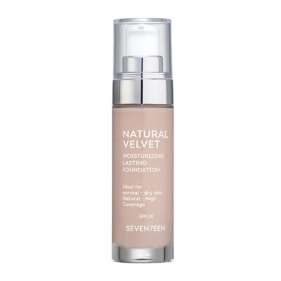 Seventeen Natural Velvet Matte Foundation True Beige No.(4)