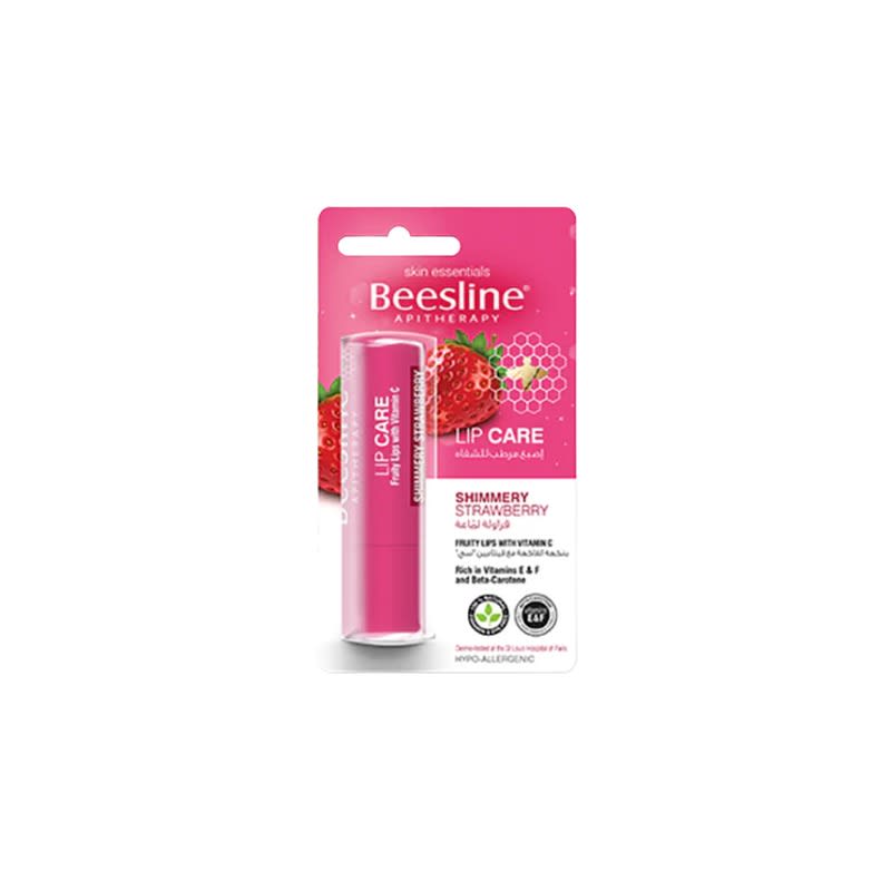 Beesline Lip Care Shimmery Strawberry Beesline Lip Care Shimmery Strawberry