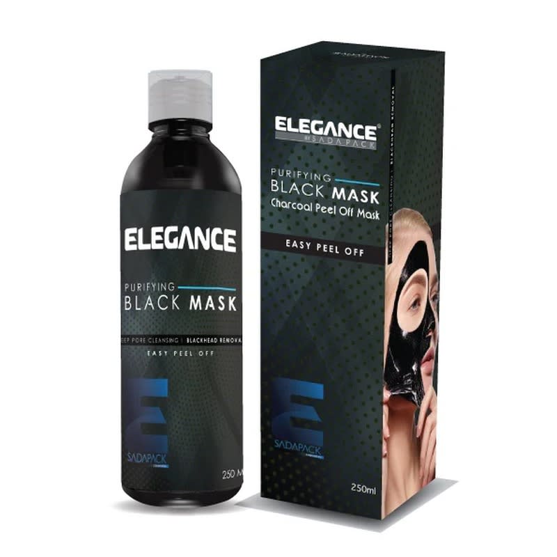 Elegance Charcoal Black Mask 250ml Elegance Charcoal Black Mask 250ml