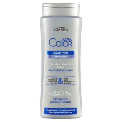 Ultra Color shampoo giving a platinum shade for blonde and bleached hair 400ml