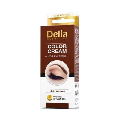 DELIA COLOR CREAM FOR EYEBROWN DARK BROWN 3.0 15ML