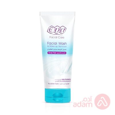 Eva Facial Wash &amp Make-Up Remover Milk Proteins 150Ml