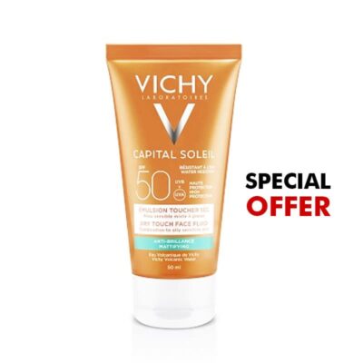 VICHY SUNBLOCK FLUID BB DRY TOUCH 50 ML 25 OFF
