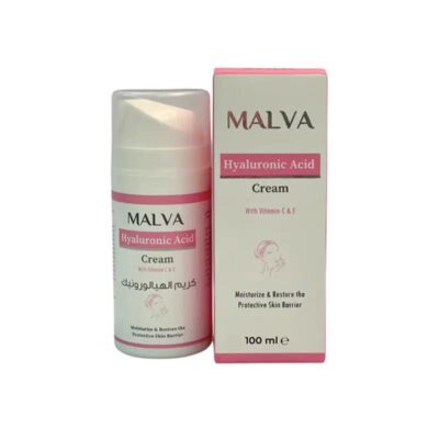 Malva Hyaluronic Acid Cream With Vitamin C &amp amp E 100ml