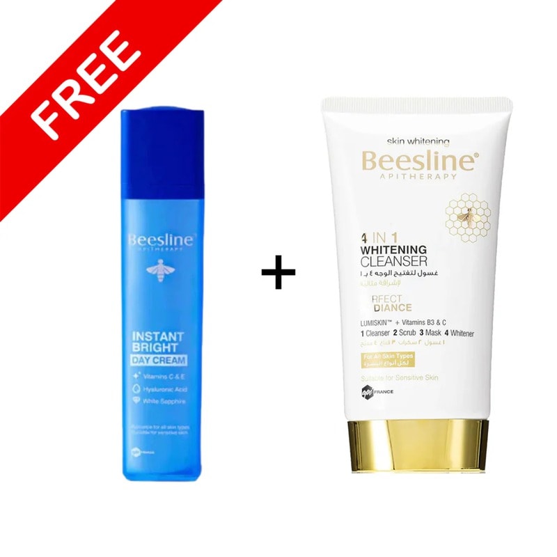 BEESLINE Offer 4 in 1 Cleanser Instant Bright Day Cream 50ml BEESLINE Offer 4 in 1 Cleanser Instant Bright Day Cream 50ml