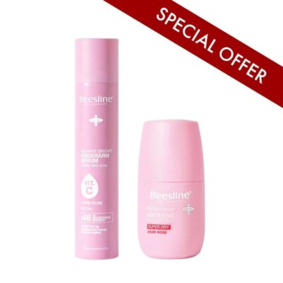 Jouri Rose Underarm Serum & Deo Spray Roll On