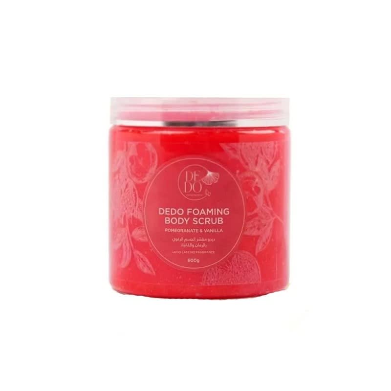 Dedo Foaming Body Scrub With Pomegranate And Vanilla - 600 gm Dedo Foaming Body Scrub With Pomegranate And Vanilla - 600 gm