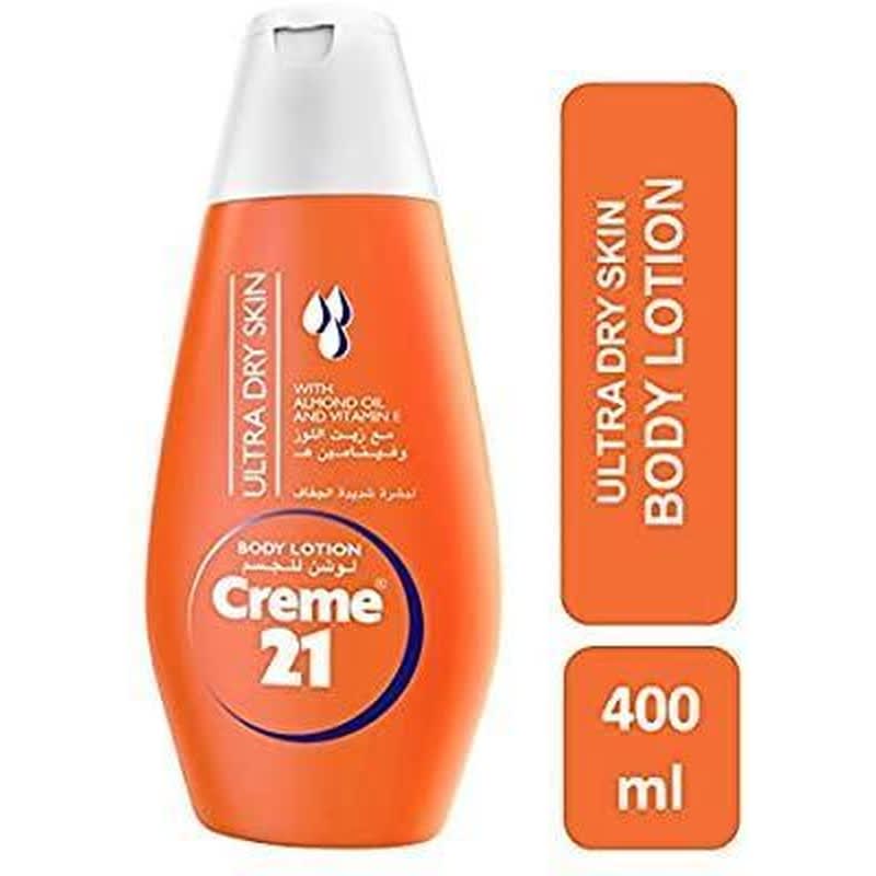 Creme 21 Body Lotion Ultra Dry Skin 400ml Creme 21 Body Lotion Ultra Dry Skin 400ml