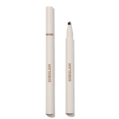 SHEGLAMFeather Better Liquid Eyebrow Pencil - Medium Brown Matte Finish Long-Wearing Waterproof Cruelty-Free Liquid Eyebrow