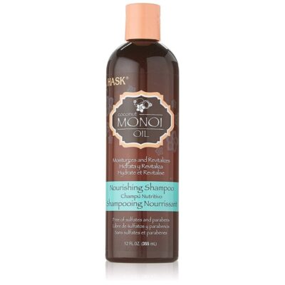 Hask Monoi Oil Shampoo Nourishing 12oz (3 Pack)