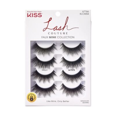 Kiss Lash Couture Faux Mink False Eyelashes Multipack