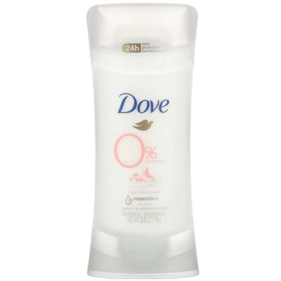Dove 0 Aluminum Deodorant Rose Petals Scent