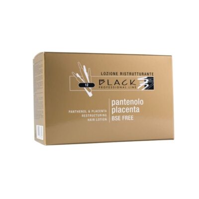 Black placenta n panthenol anti-hair loss vials